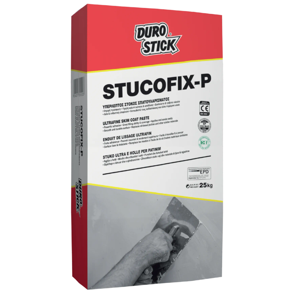 ΣΤΟΚΟΣ ΣΠΑΤΟΥΛΑΡΙΣΜΑΤΟΣ STUCO FIX 5kg DUROSTICK