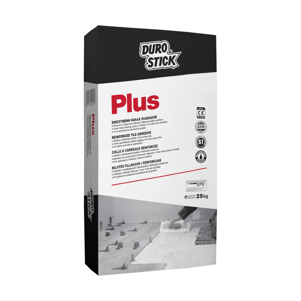 ΚΟΛΛΑ ΠΛΑΚΙΔΙΩΝ PLUS 25kg DUROSTICK