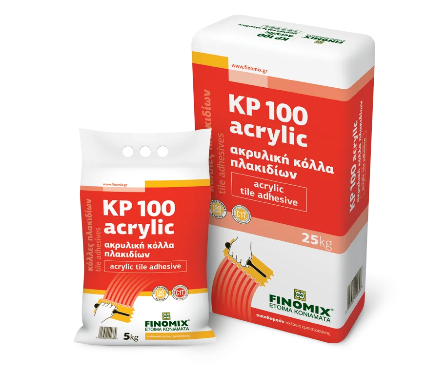 ΚΟΛΛΑ ΠΛΑΚΙΔΙΩΝ KP100W 5kg FINOMIX