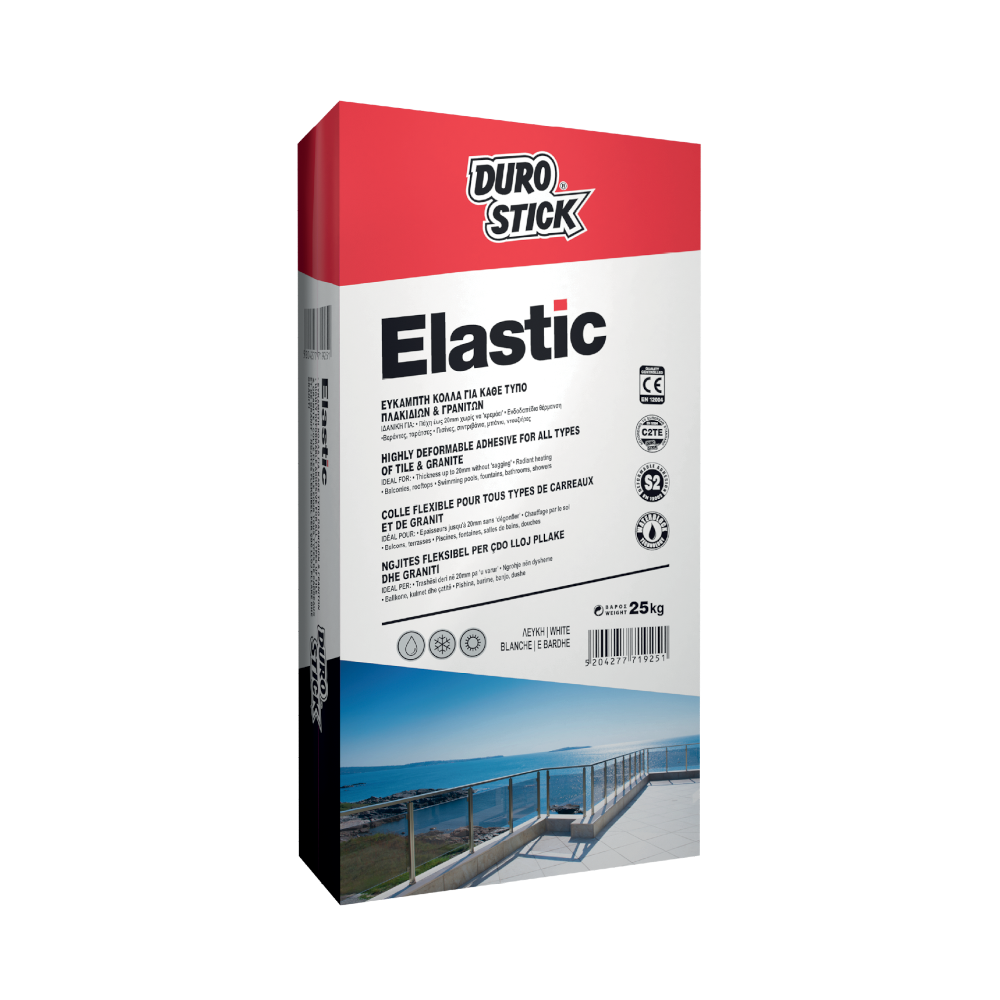 ΚΟΛΛΑ ΠΛΑΚΙΔΙΩΝ ELASTIC 5kg DUROSTICK
