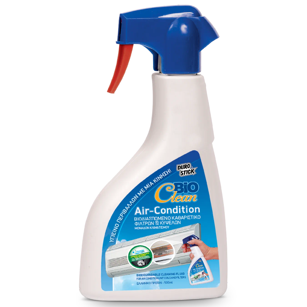 ΚΑΘΑΡΙΣΤΙΚΟ AIR-CONDITION BIOCLEAN 500ml DUROSTICK