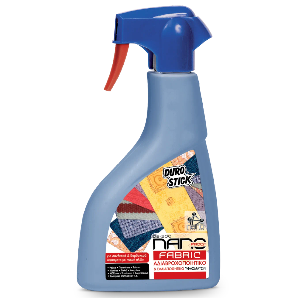 ΑΔΙΑΒΡΟΧΟΠΟΙΗΤΙΚΟ ΥΦΑΣΜΑΤΩΝ NANO PROOF FABRIC DS-300 500ml DUROSTICK