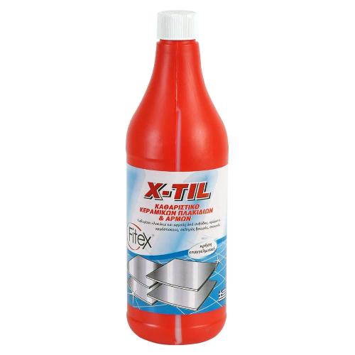 ΚΑΘΑΡΙΣΤΙΚΟ ΠΛΑΚΙΔΙΩΝ X-TIL 1L FITEX
