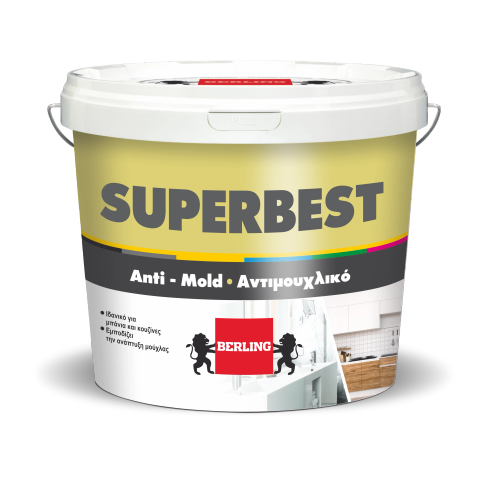 ΑΝΤΙΜΟΥΧΛΙΚΟ ΧΡΩΜΑ SUPERBEST BERLING